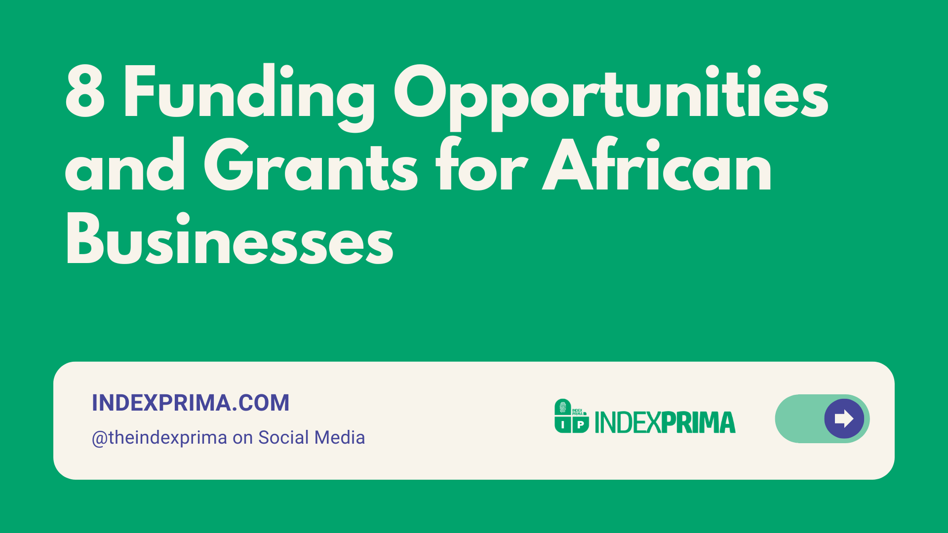 8 Funding Opportunities and Grants for African Businesses